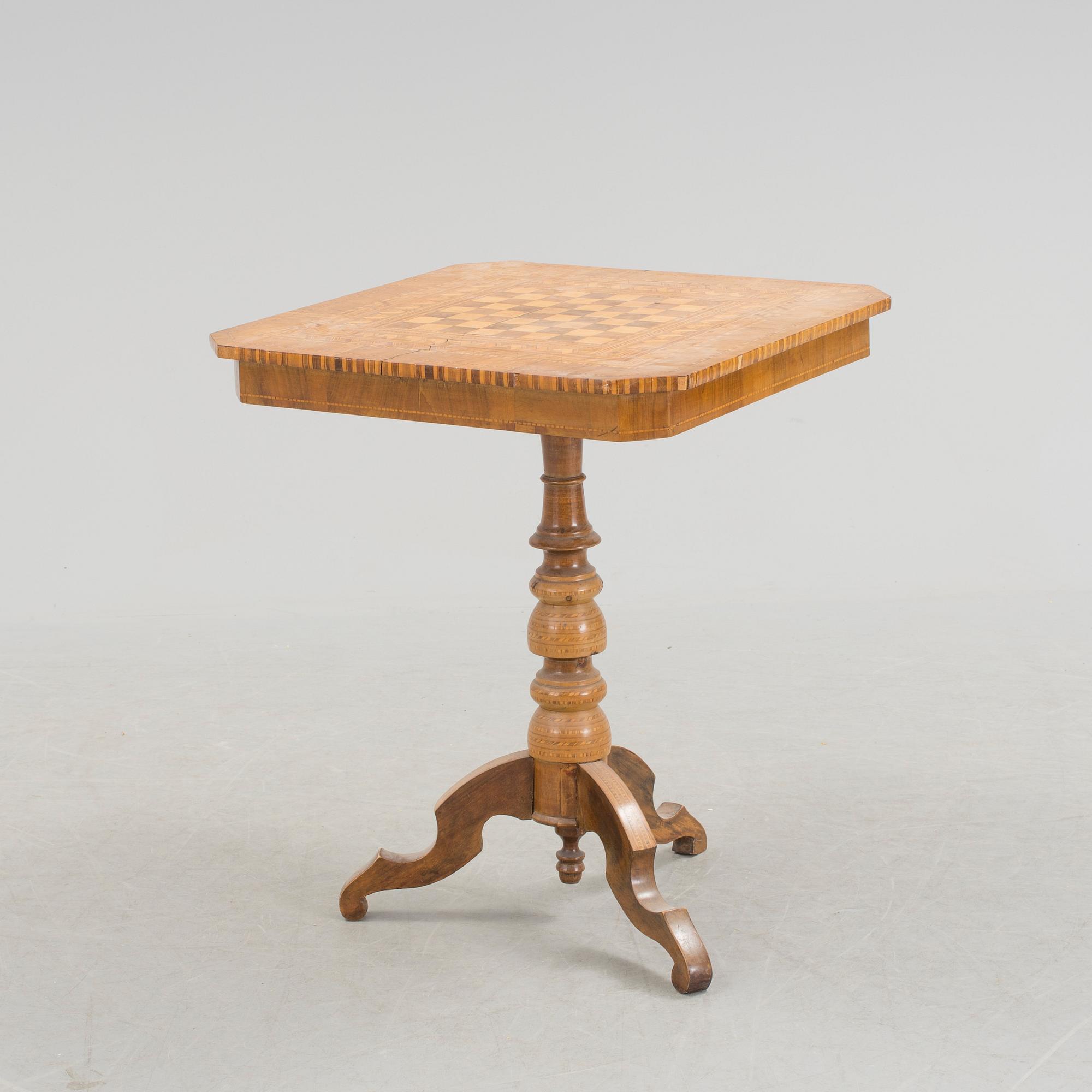 PELARBORD, troligen Italien, 1800-talets slut.