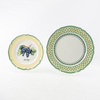 Servis, 48 delar, porslin, "French Garden Fleurence", Villeroy Bosch, Tyskland.