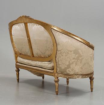 BADKARSSOFFA, Louis XVI-stil, 1900-talets första hälft.