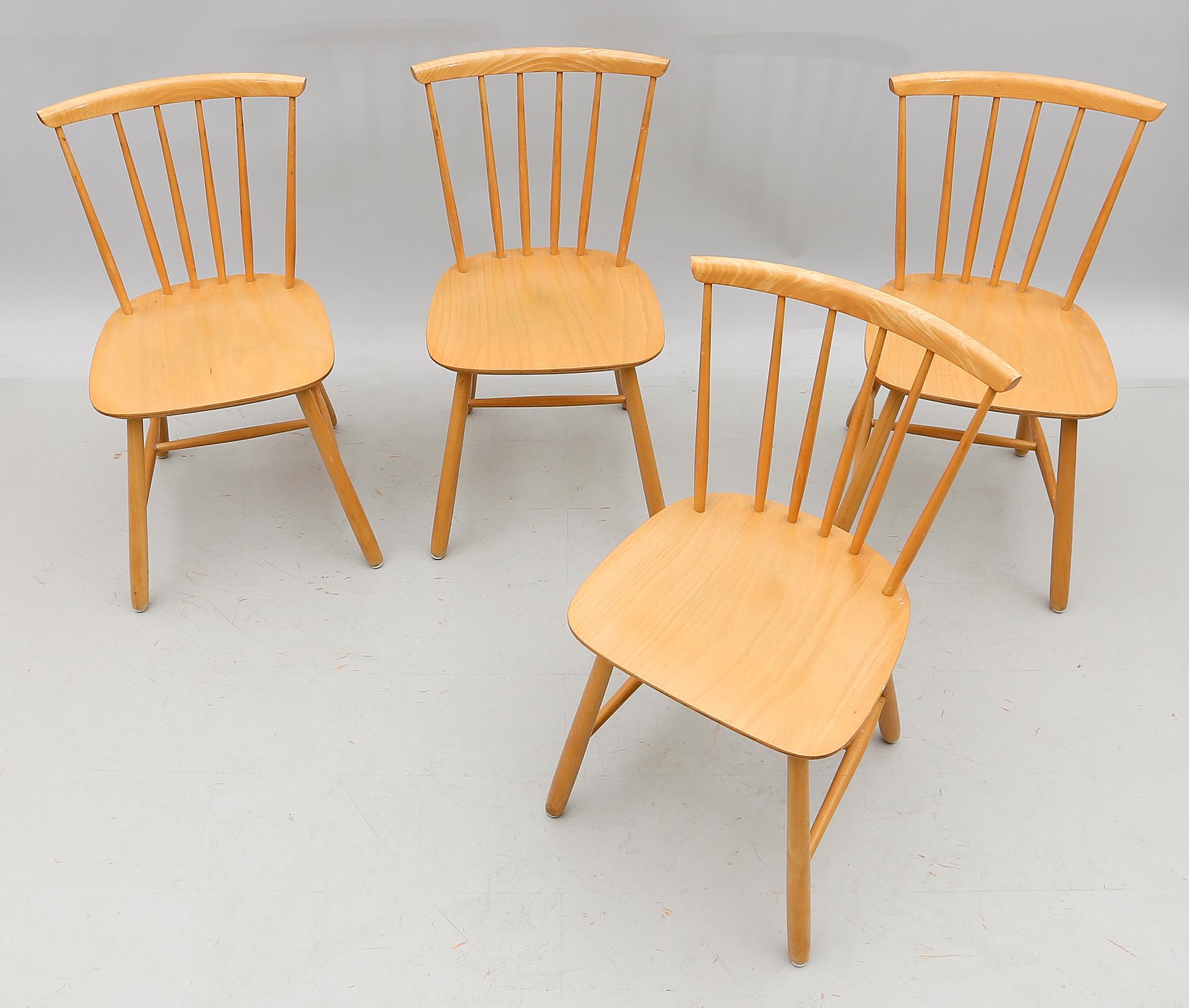 STOLAR, 4 st, Farstrup, Danmark, 1900-talets andra hälft.