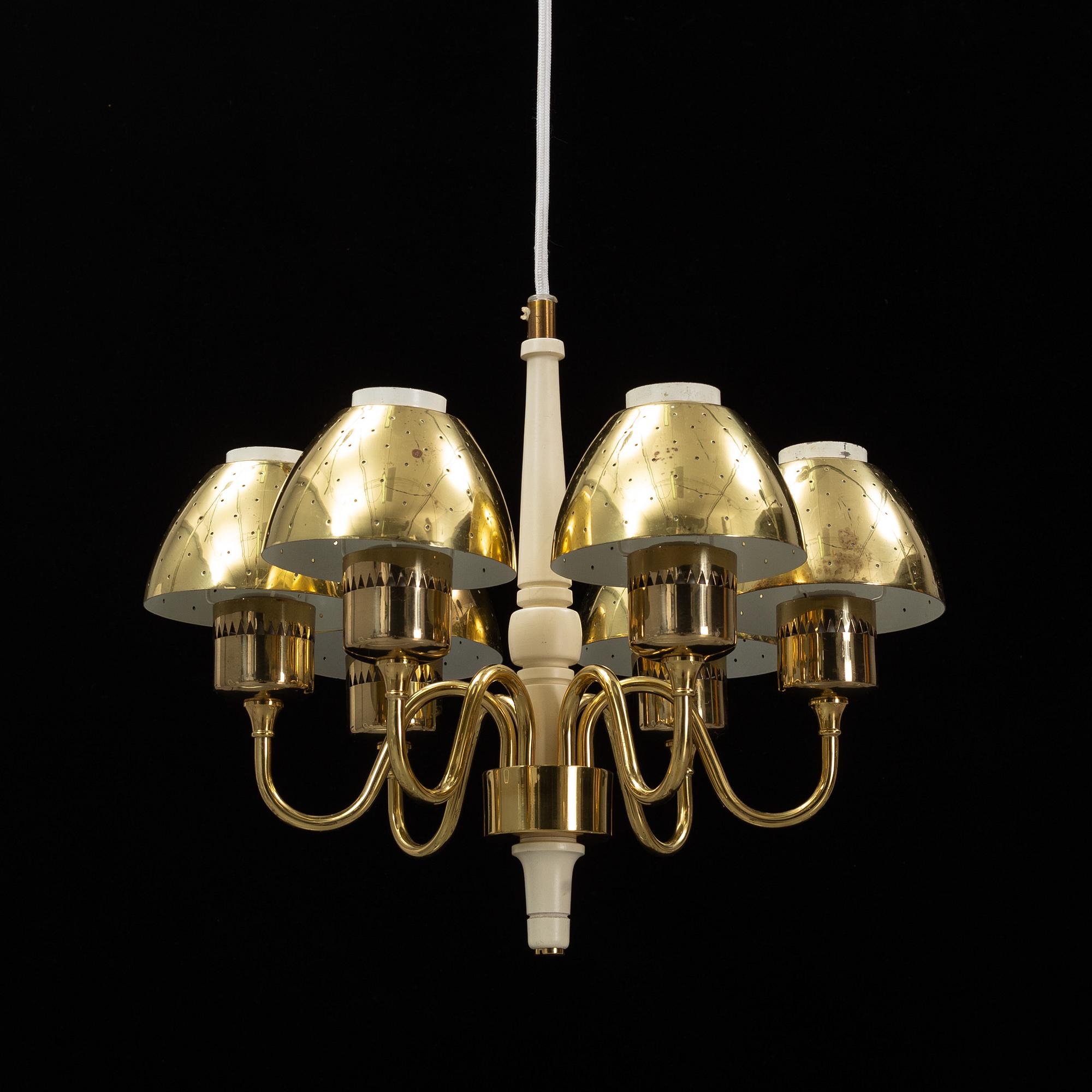 A 'T526' ceiling lamp by Hans-Agne Jakobsson, Markaryd.