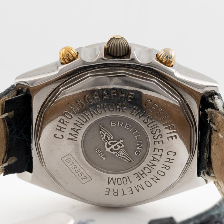 Breitling, Chronomat, Chronometre, chronograph, 39 mm.