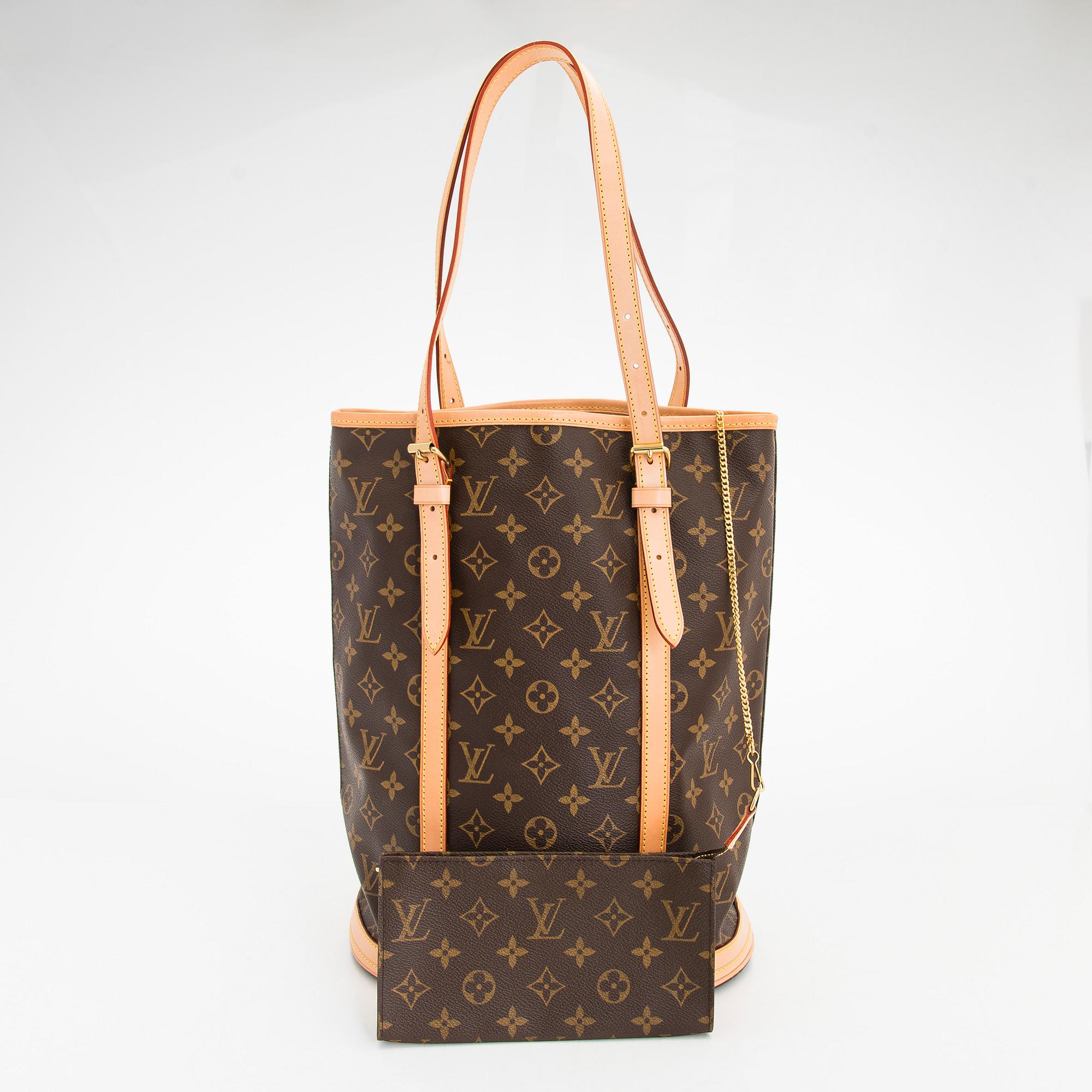 Louis Vuitton, "Bucket", väska med pochette.