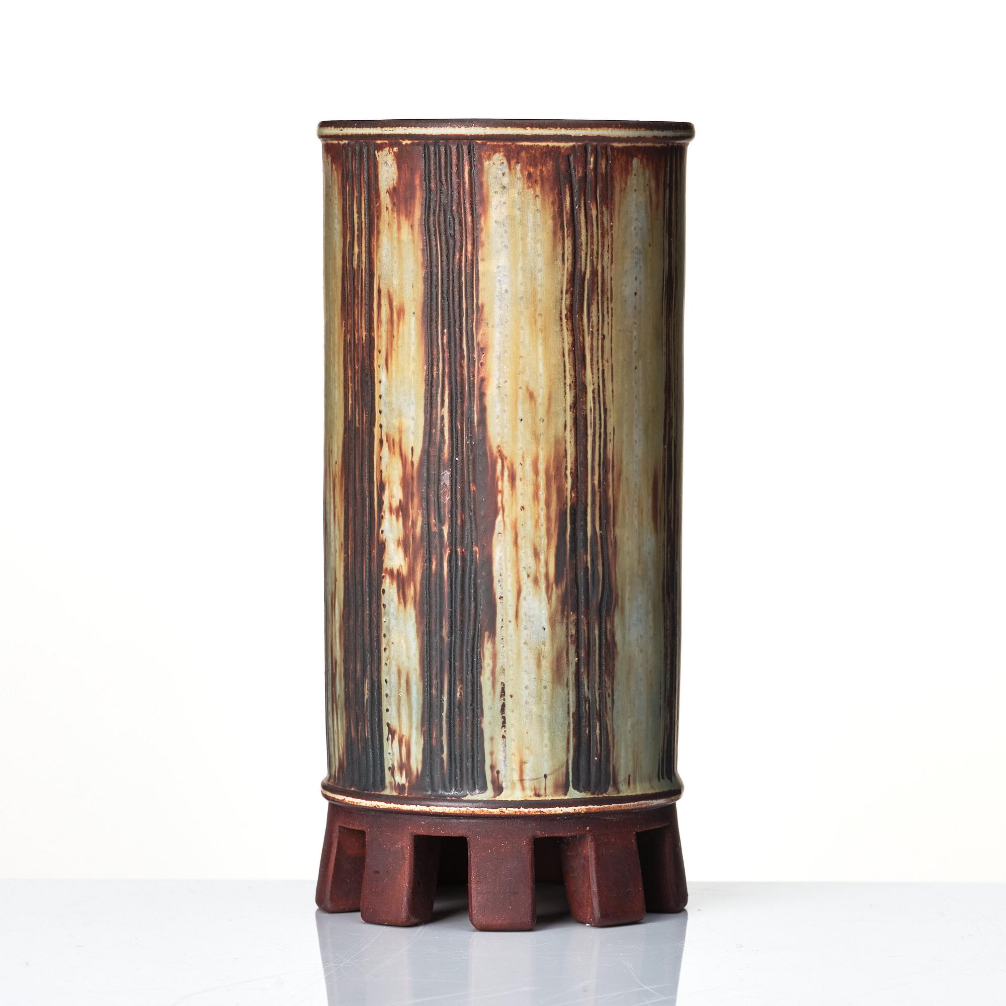Wilhelm Kåge, a 'Farsta' vase, Gustavsberg Studio, Sweden 1959.