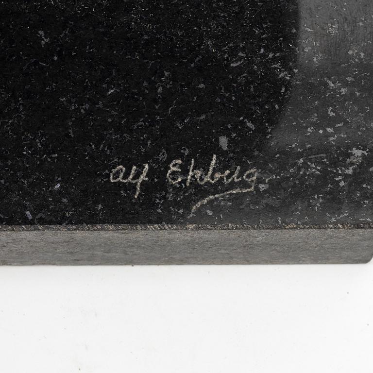 Alf Ekberg, a stoneware sculpture, signed.
