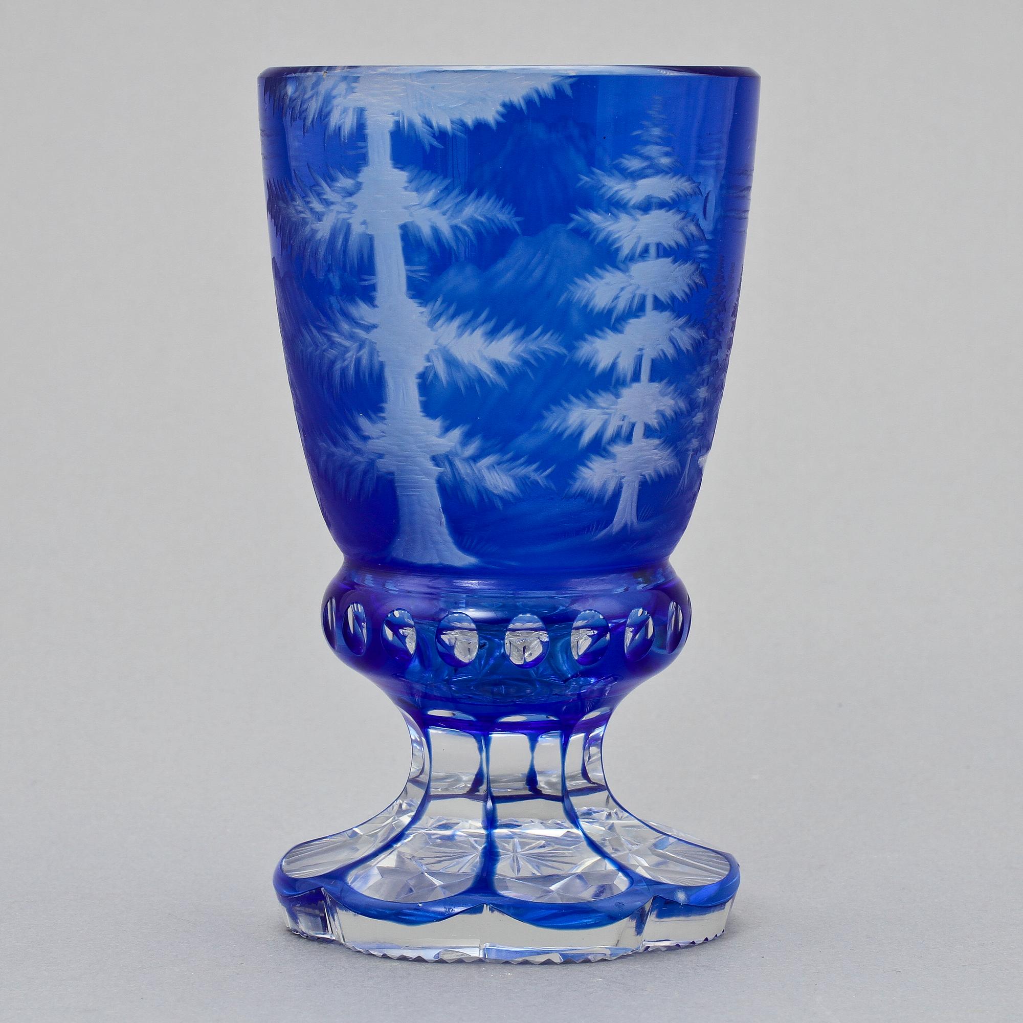 POKALGLAS, 1800/1900-tal.