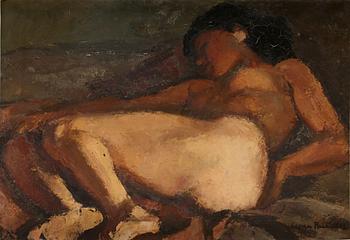 249. George Pacouil, Nakenstudie.