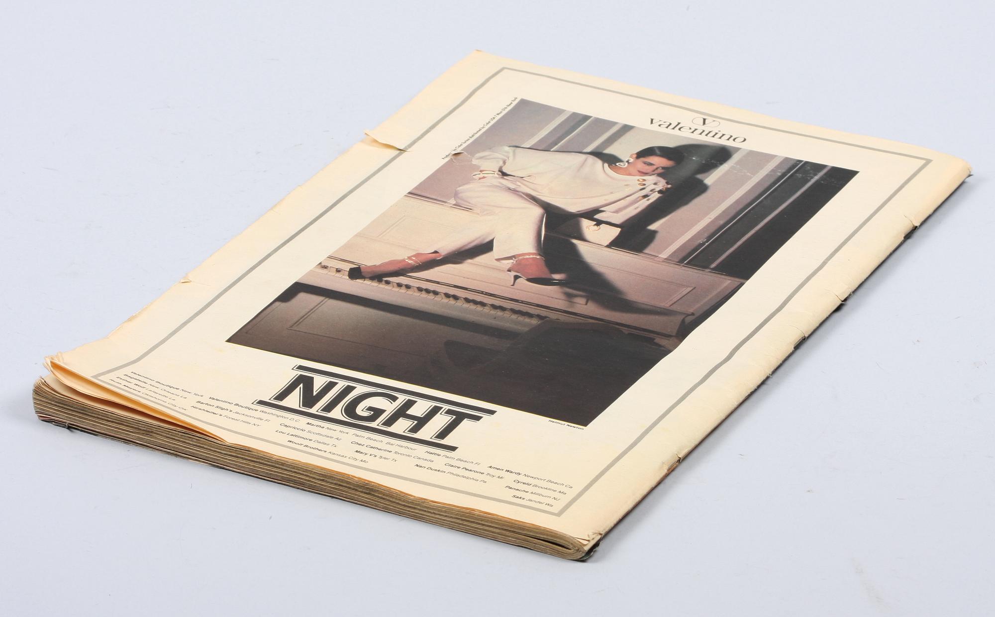 WARHOL, ANDY. Tidskrift, "Interview", sign.