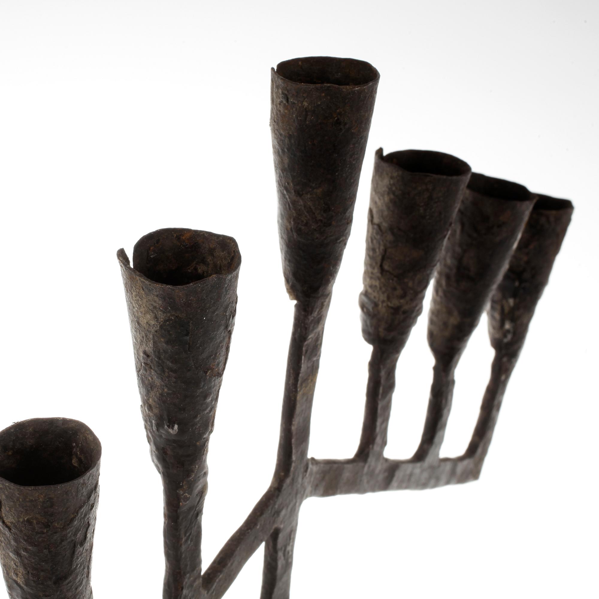 LJUSSTAKE, smide, 1800-tal.