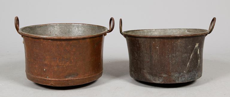 KOPPARKITTLAR, 2 st, 1800-tal.