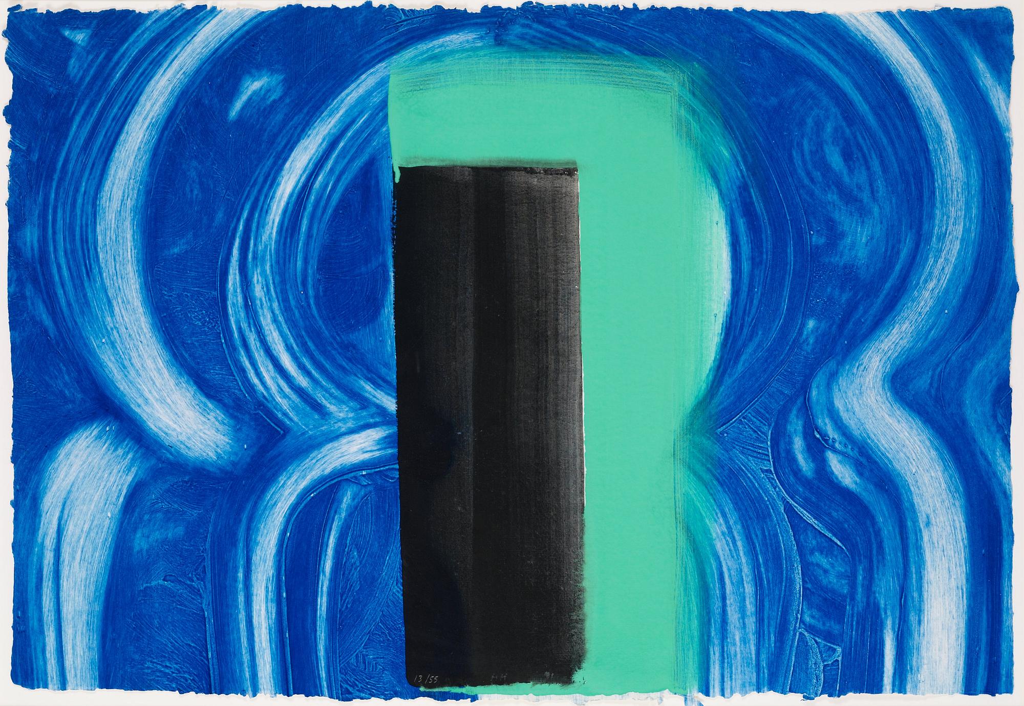 Howard Hodgkin, "Moroccan door".