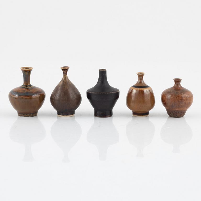 Miniatyrer, 25 st, bl.a. Johan Andersson, Höganäs.