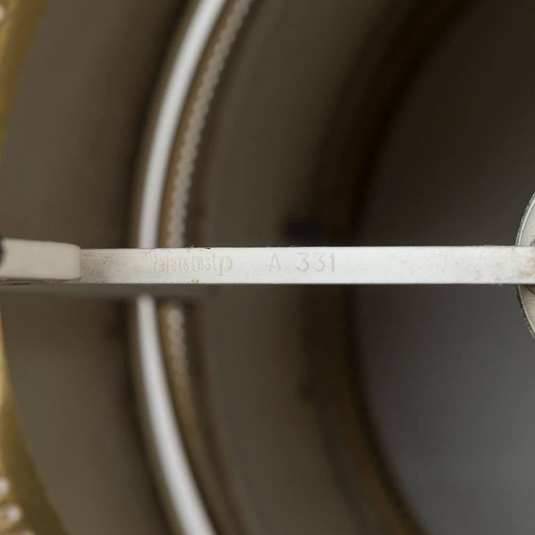 ALVAR AALTO, taklampa, modell A331, Valaistustyö.