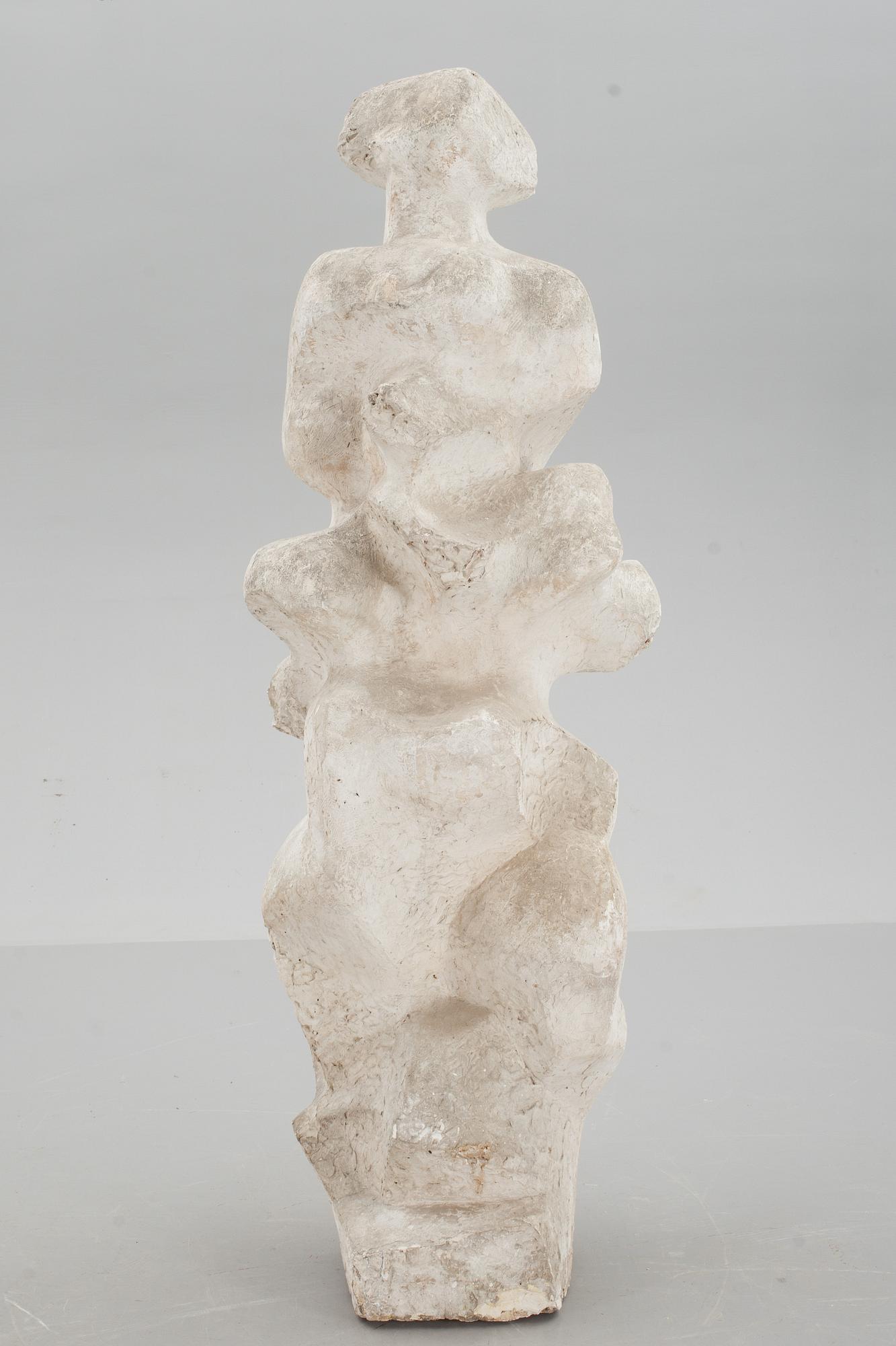 THURE THÖRN, skulptur, gips.