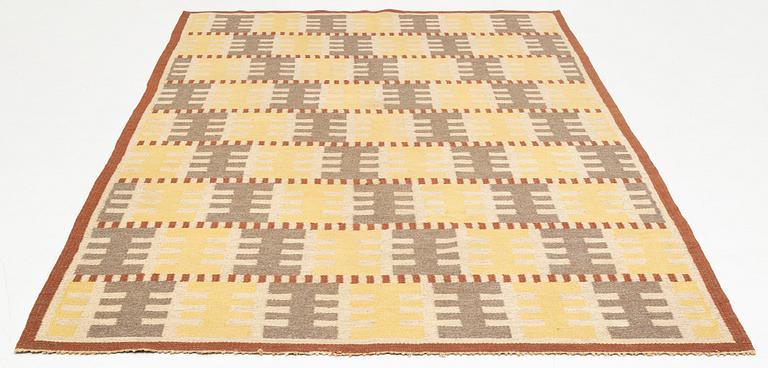 A swedish flat weave carpet, ca 316 x 187 cm.