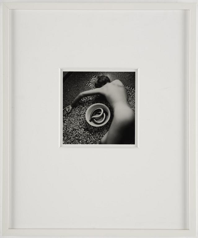 Francesca Woodman, "Untitled (from Eel Series)", Venice, 1978.