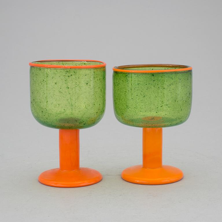 GUNNAR CYRÉN, Orrefors, 'Popglas', 1960-70-tals.