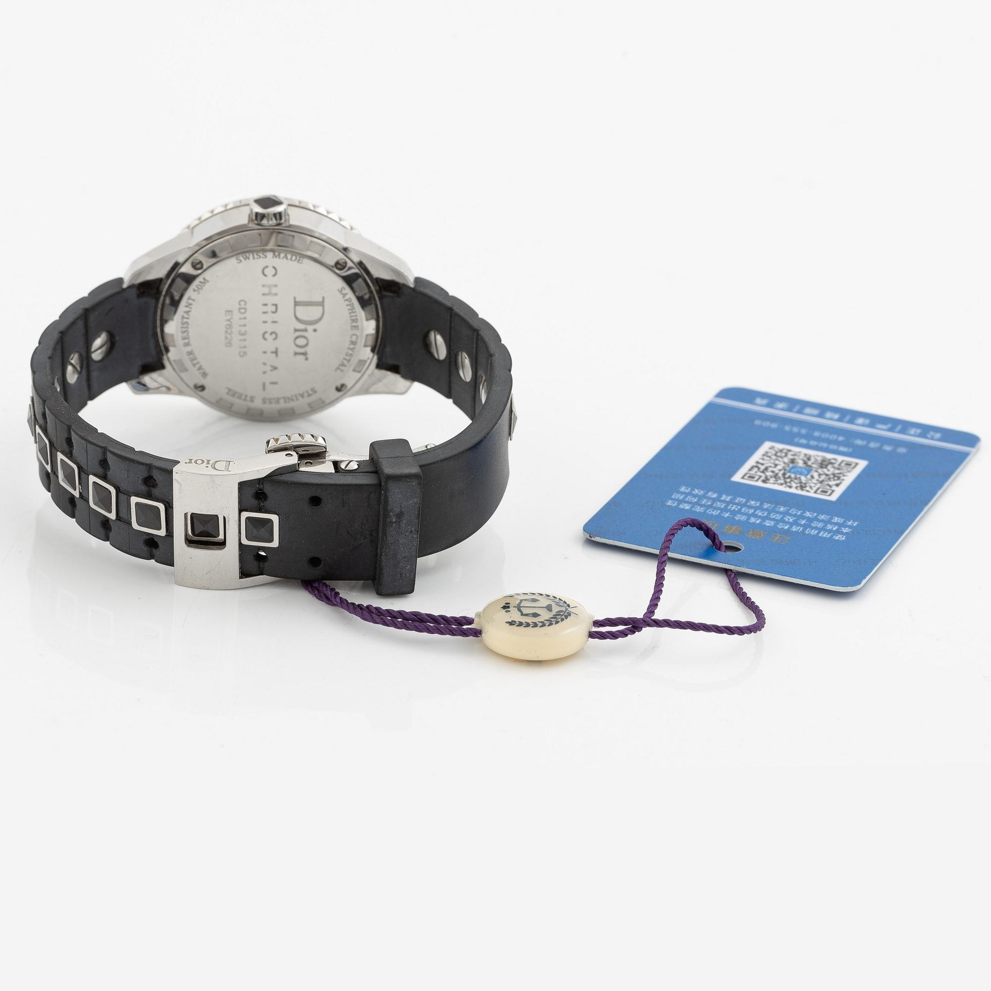 Christian Dior, Dior, Christal, wristwatch, 33 mm.