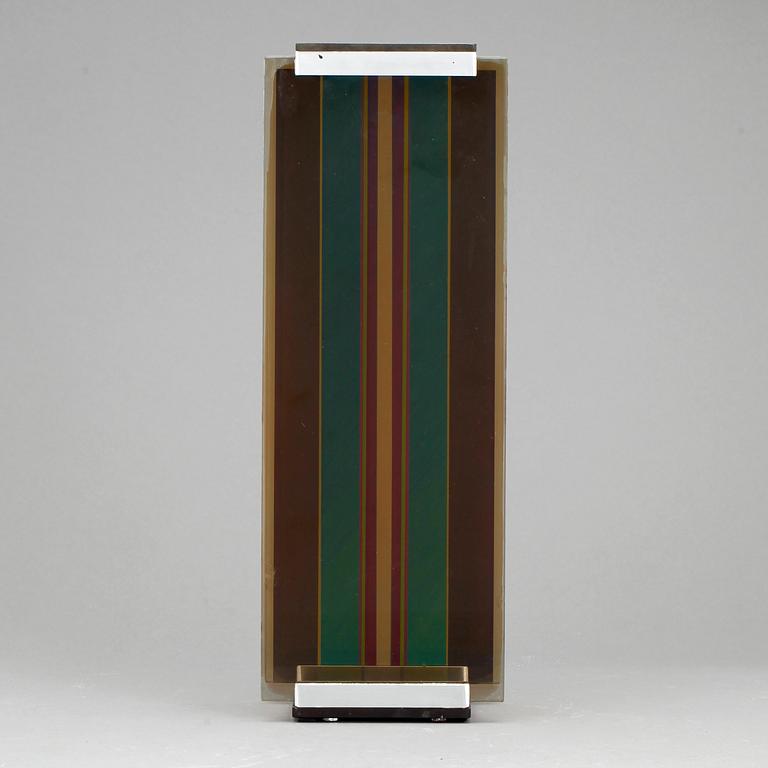 ERIC H OLSON, skulptur, glas, "Optochromi", signerad.