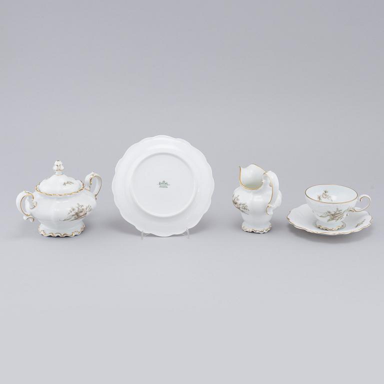 A 25 piece coffee service "Pompadour", Rosenthal.