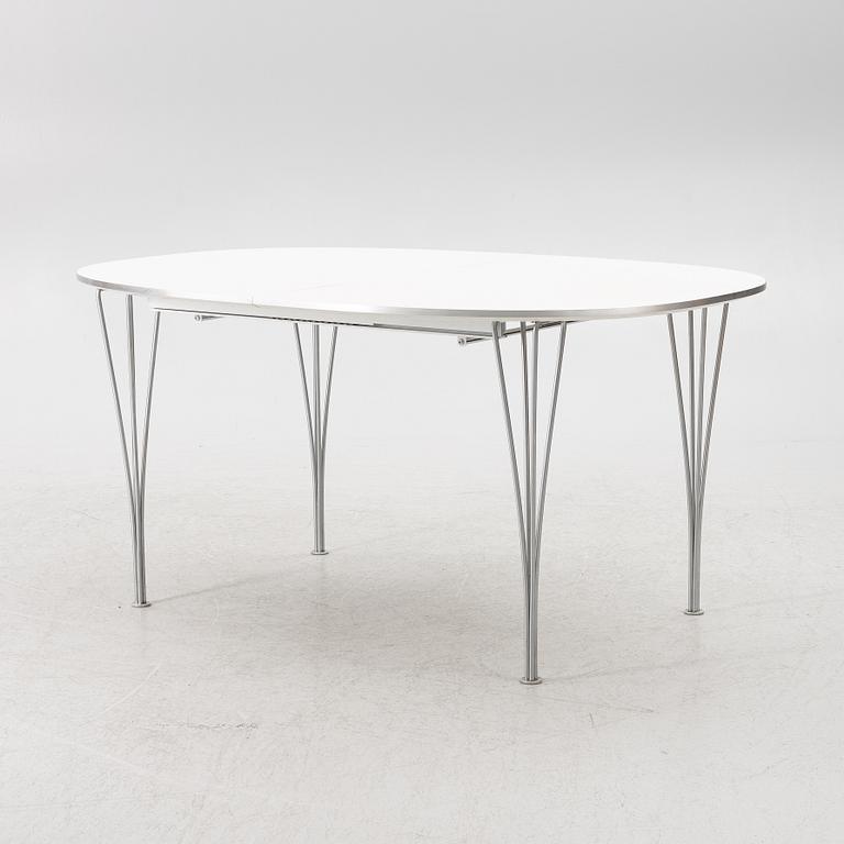 Bruno Mathsson & Piet Hein, dining table, "Superellipse", Fritz Hansen, Denmark, 2008.