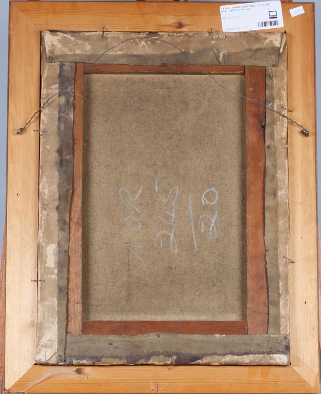 OKÄND KONSTNÄR, olja på duk, 1800/1900-tal.