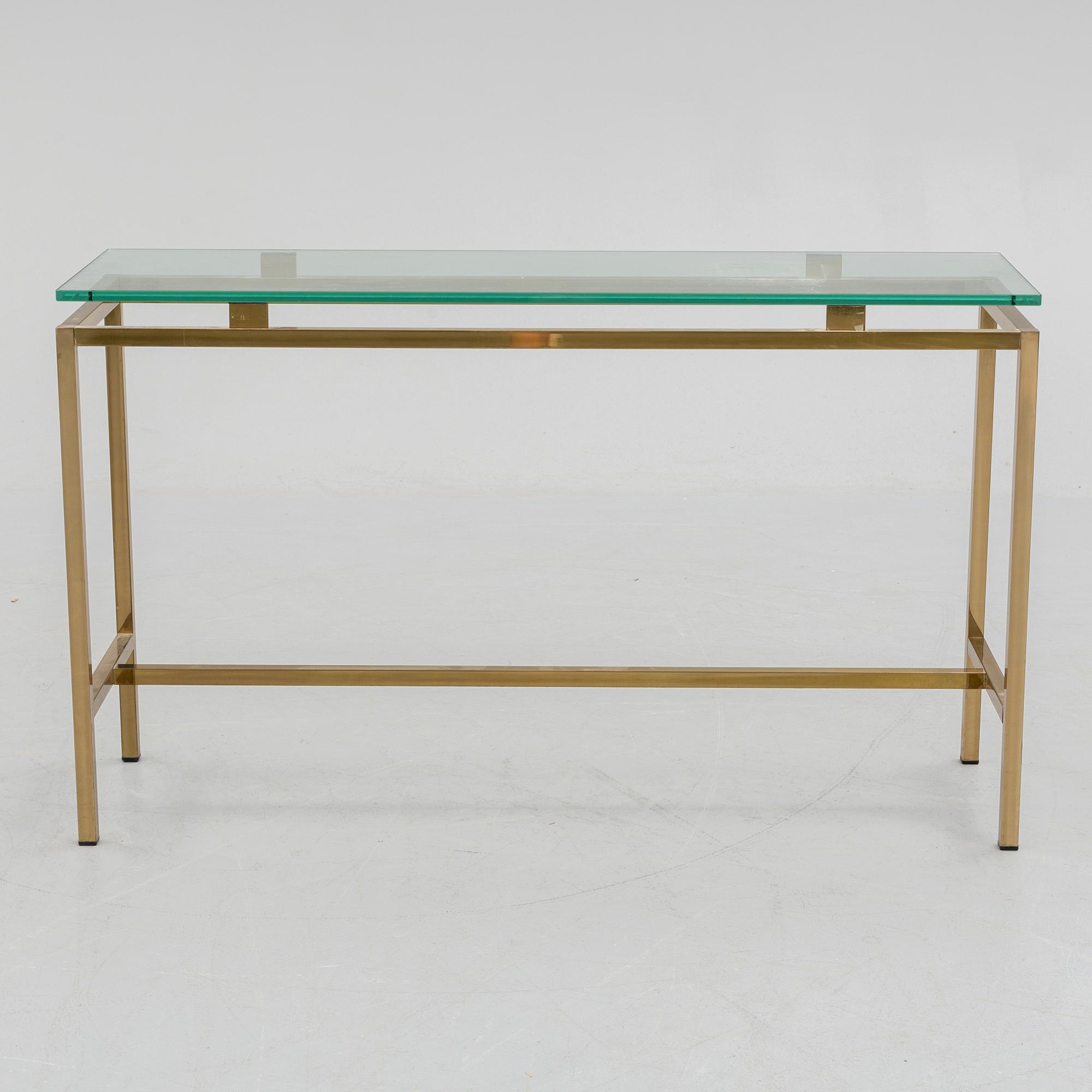 SIDEBOARD, med glasskiva, samtida.
