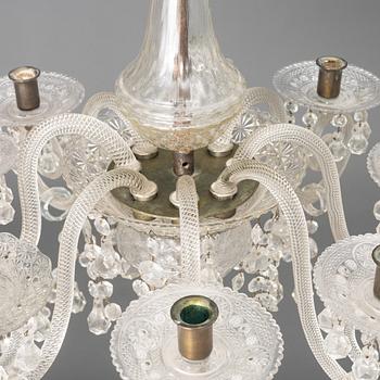 A venetian style chandelier, beginning of the 20th century.