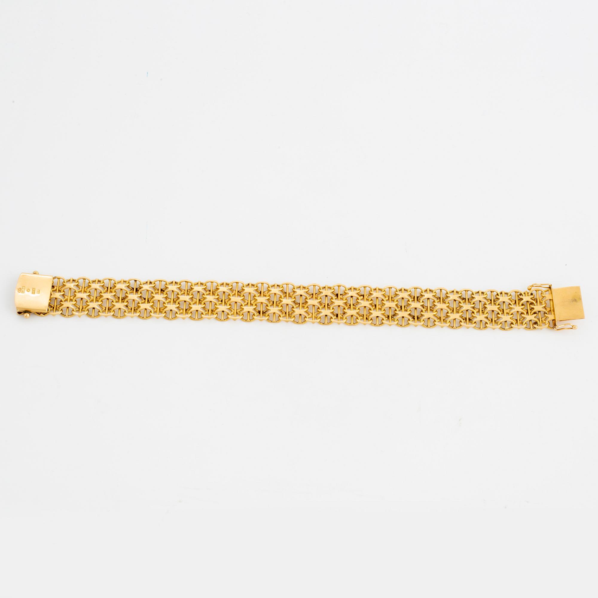 18K gold braclet.