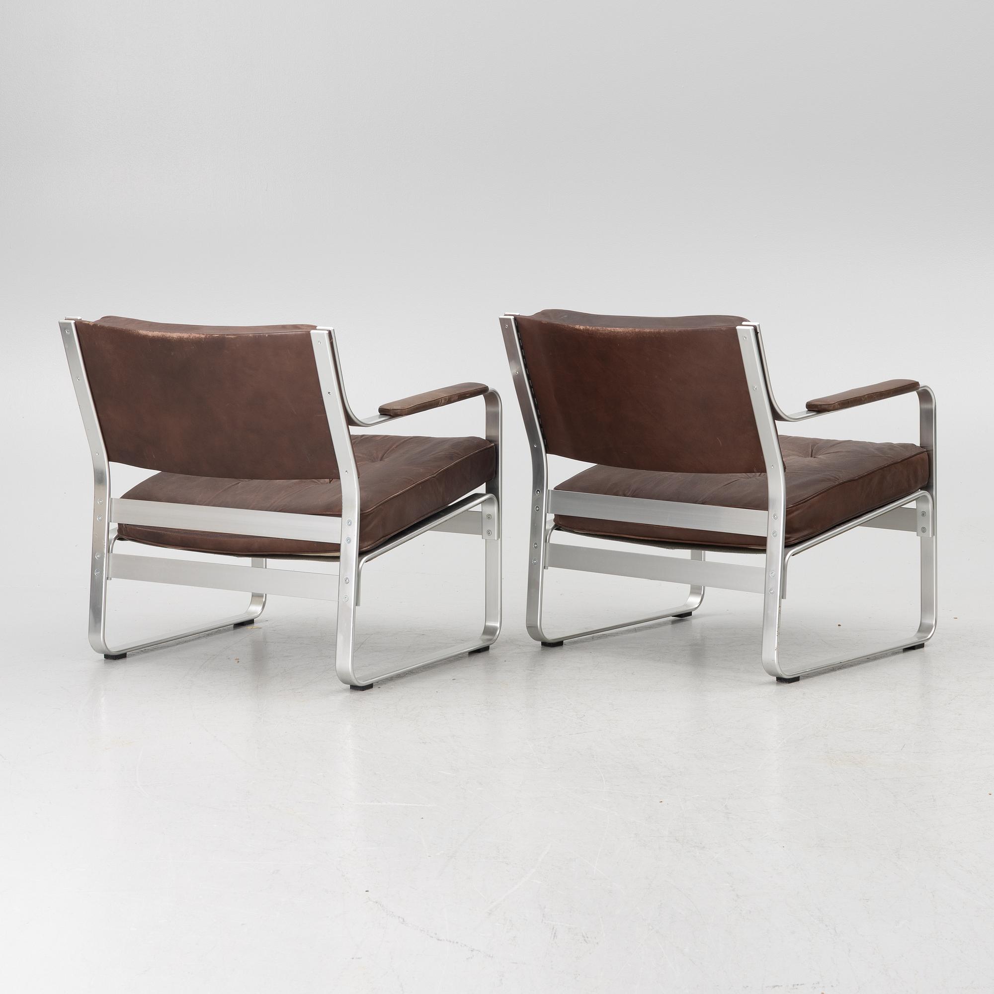 Karl Erik Ekselius, armchairs, a pair, "Mondo", JOC.