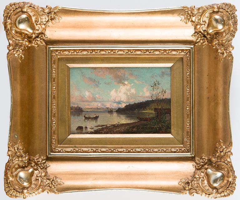 Hjalmar Munsterhjelm, Båttur.