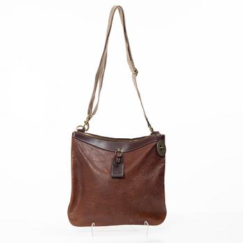 Mulberry, a messenger bag.