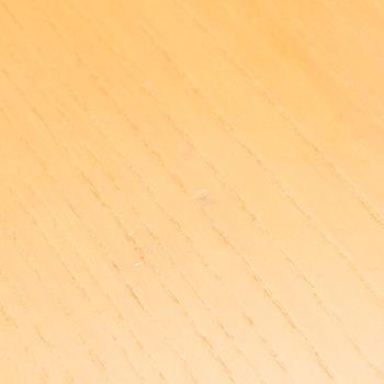 Alvar Aalto, a 1960s coffee table model MX800B, altered, for Artek.