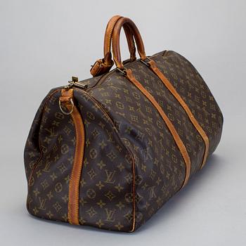 VÄSKA / WEEKENDBAG, "Keepall 55 Bandoulière ", Louis Vuitton.