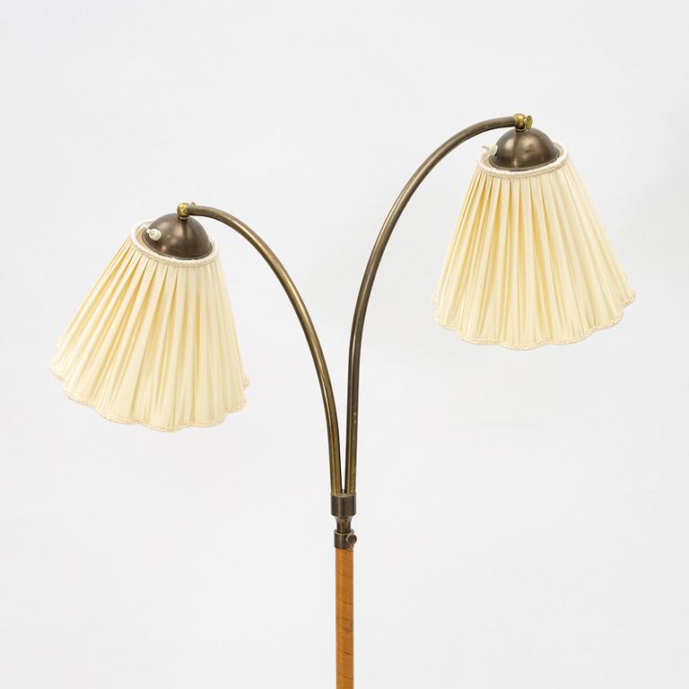 Floor lamp, "Swedish Modern", 1940s.