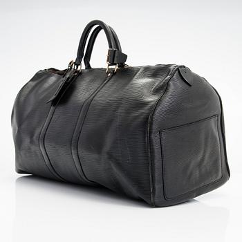 Louis Vuitton, an Epi Leather 'Keepall 55' Bag.
