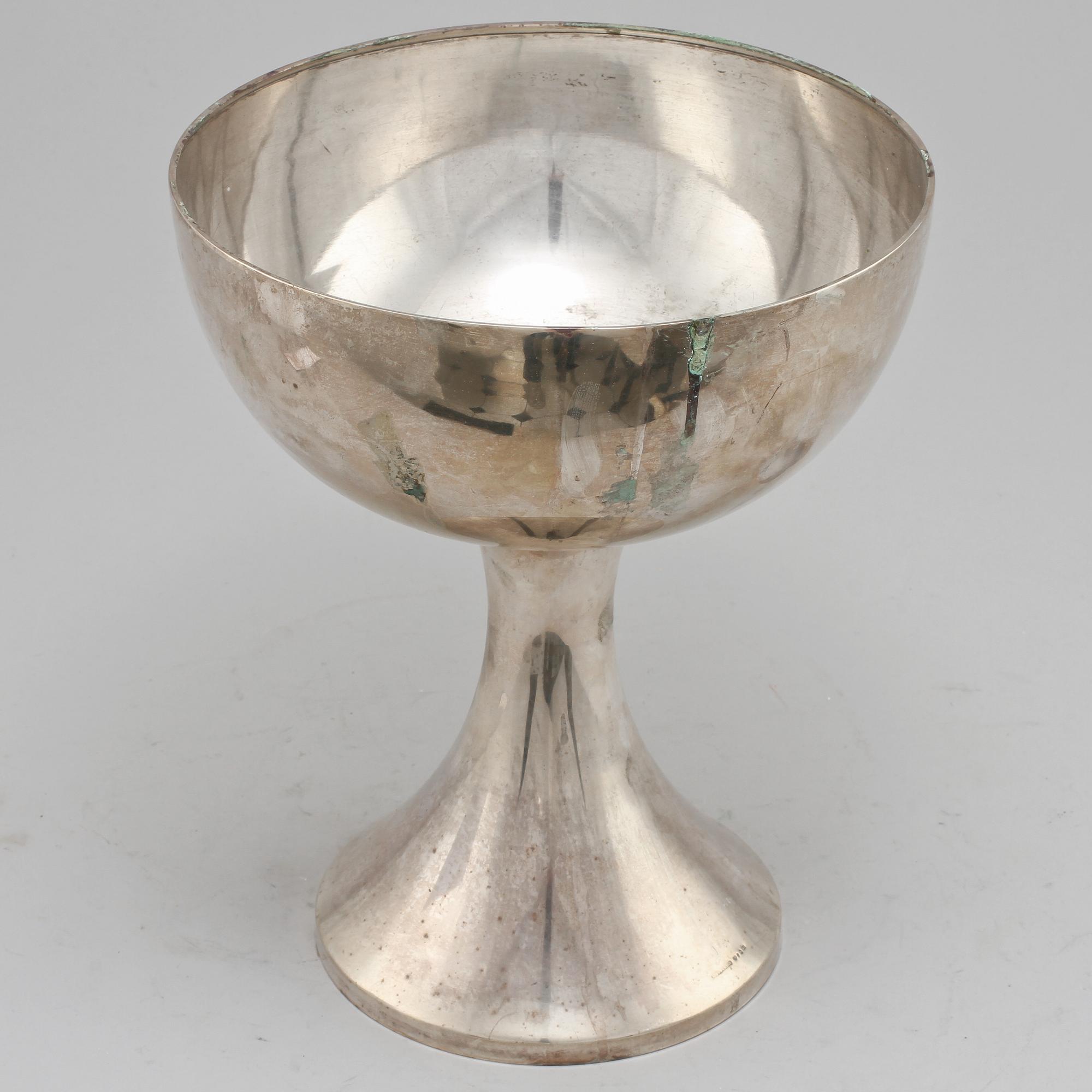 POKAL, silver, K Andersson, Stockholm, 1915. Vikt 695 g.