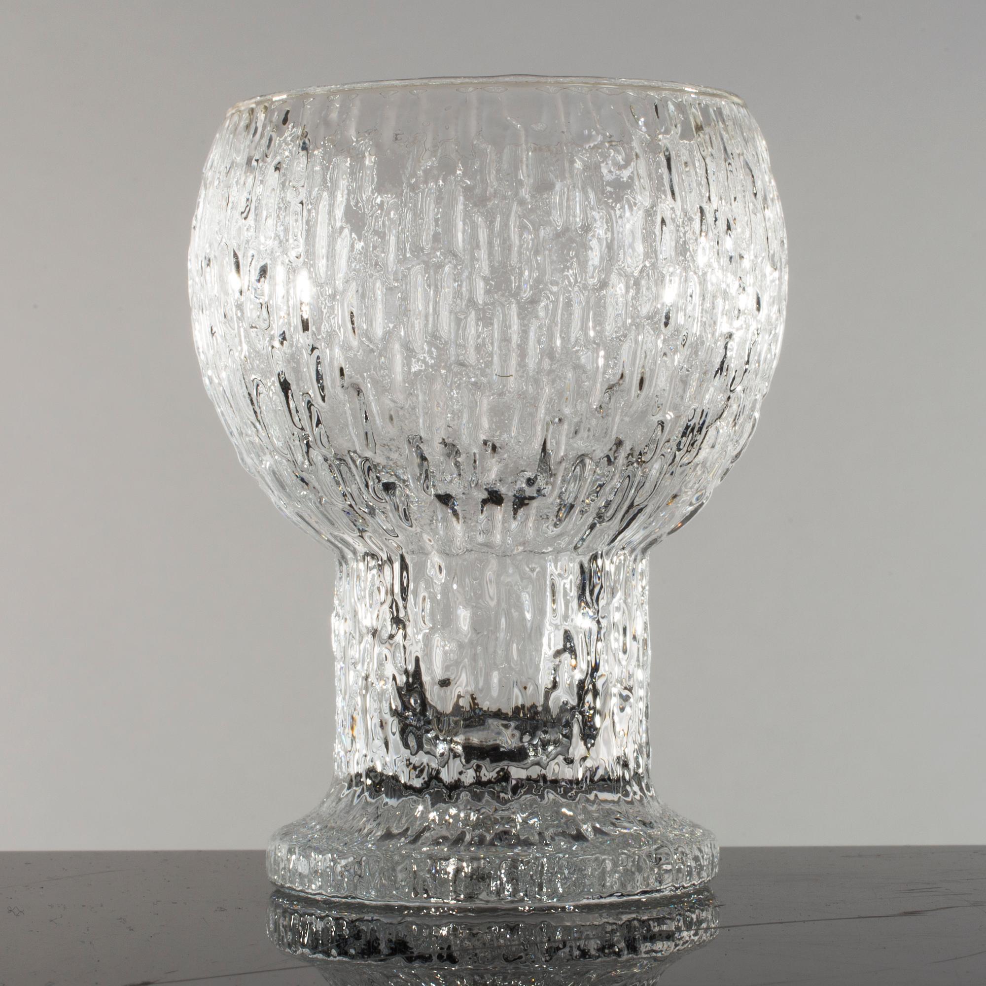 TIMO SARPANEVA, glasservis, 40 delar, glas, "Kekkerit", Iittala, 1970/80-tal.