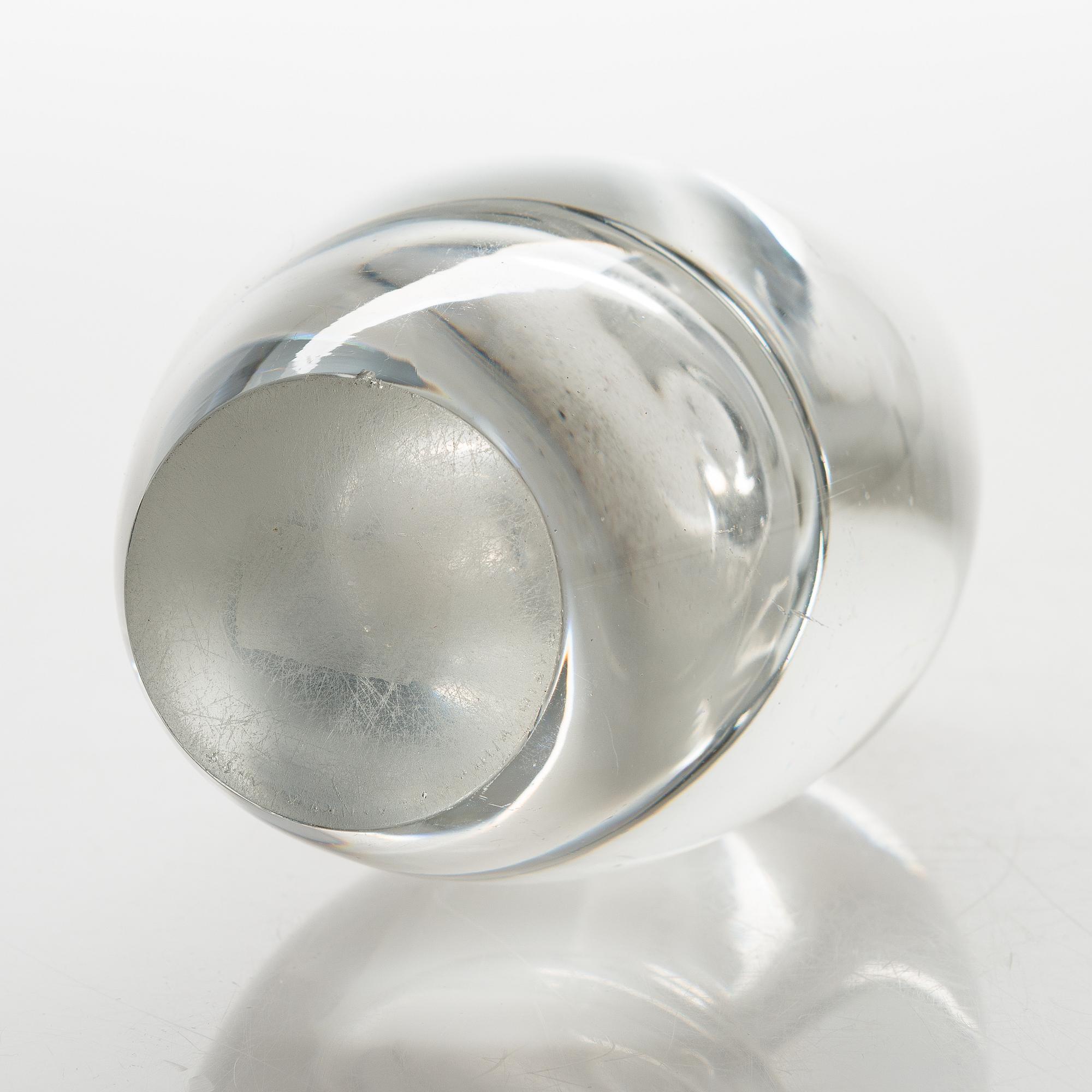 Tapio Wirkkala, a 'Tokio' sculpture / vase, signed Tapio Wirkkala Iittala -54 or -55 .