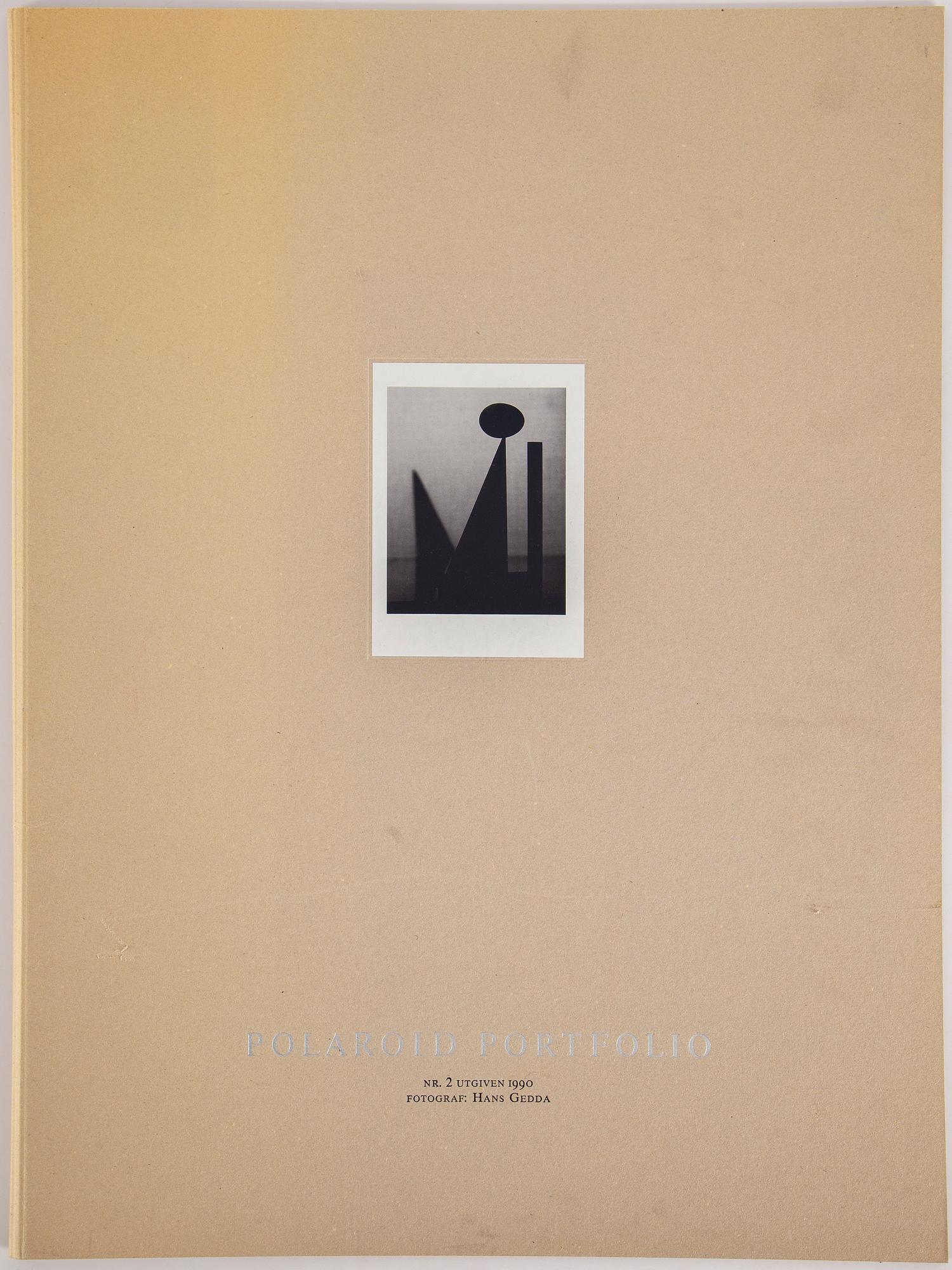 HANS GEDDA, 6 st, offsettryck, "Polaroid Portfolio. Nr 2", signerad och numrerad 158/200, utgiven 1990.