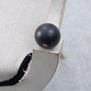 Taburetter, ett par , 1800-tal.