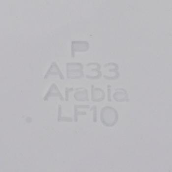 DINNERWARE SET, 36 pcs, porcelain, AB-model, Arabia, Finland 1928-32.