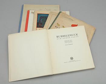 BARNBÖCKER, 6 st, bla "Lillebrors segelfärd" av Elsa Beskow, Stockholm 1926.
