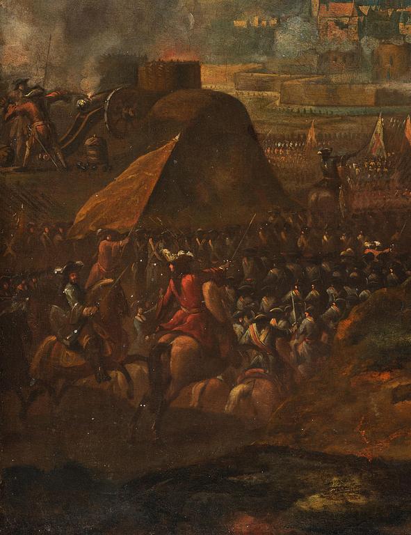 Alexander van Gaalen (Gaelen), hans krets, Wilhelm III av Oranien i slaget vid Boyne 1690.
