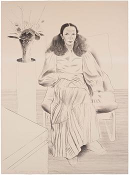 471. David Hockney, "Brooke Hopper".