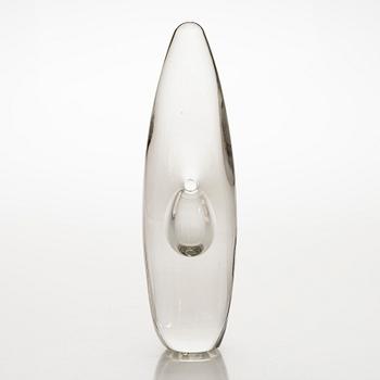 Timo Sarpaneva, veistos, "Orkidea", signeerattu Timo Sarpaneva Iittala -58.