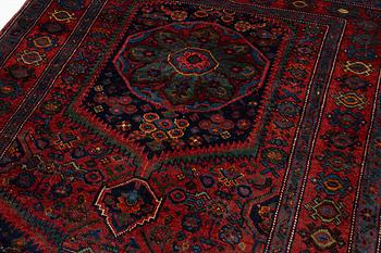 An antique Northwest Persian rug, c. 179 x 143 cm.