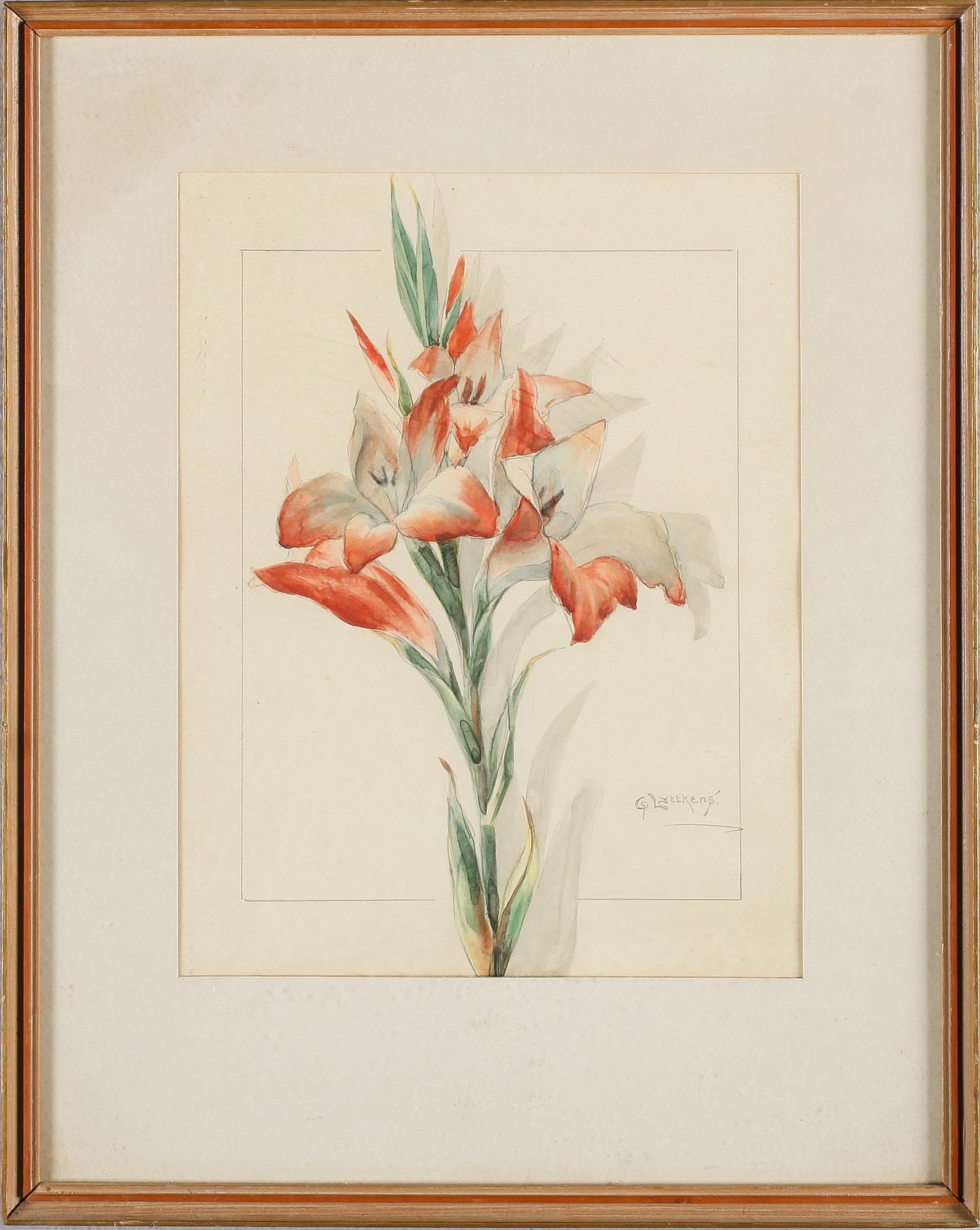 GERDA LYTTKENS, 10 st, akvareller, signerade.