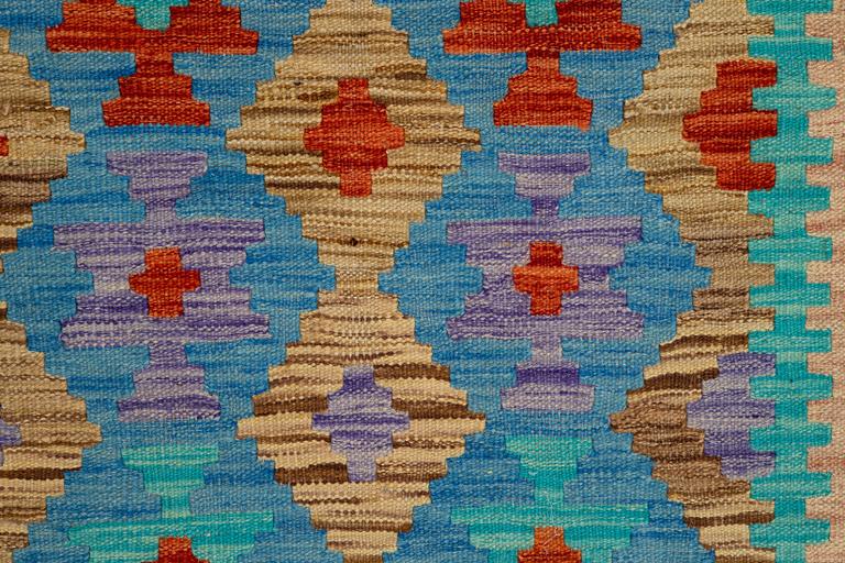 Rug, kilim, 196 x 150 cm.