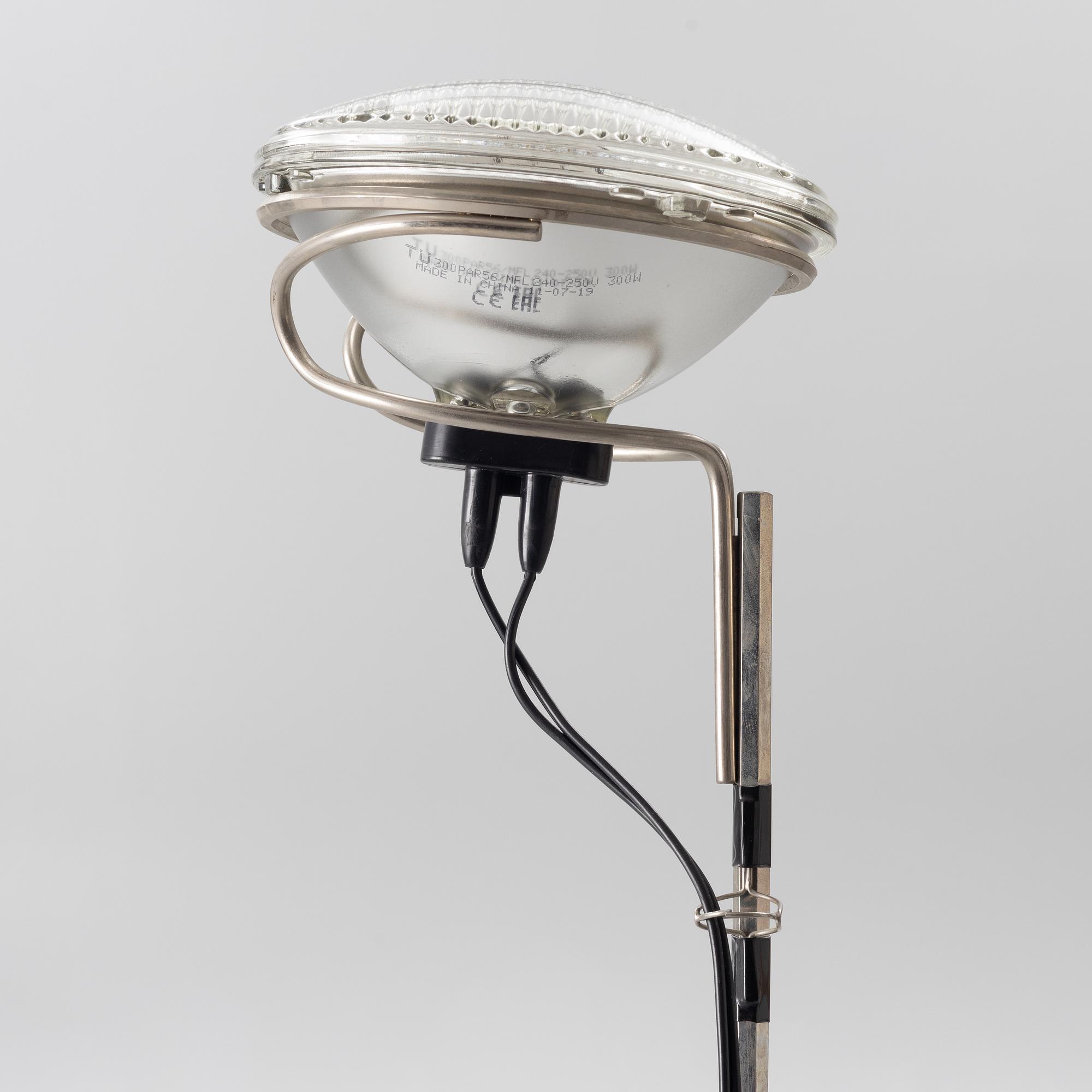 Achille & Pier Giacomo Castiglioni, Floor lamp, "Toio", Flos, Italy.